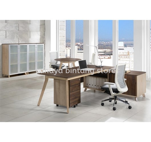 PAXIS MEJA PEJABAT EKSEKUTIF DAN KABINET TEPI 1 PXI 2190 -  Executive Office Table Taipan 2 Damansara | Executive Office Table Pusat Dagangan NZX | Executive Office Table Taman Connaught