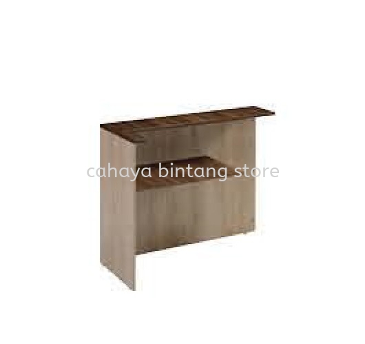 KAUNTER PENYAMBUT TETAMU - reception counter office table setia avenue | reception counter office table bandar bukit raja | reception counter office table klcc