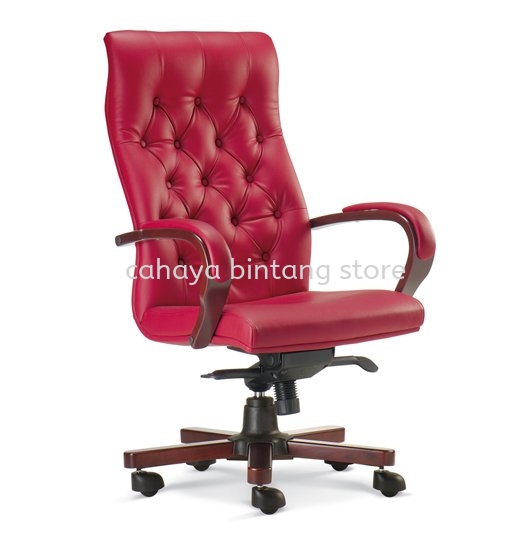 URBAN HIGH BACK DIRECTOR CHAIR | LEATHER OFFICE CHAIR PANDAN PERDANA SELANGOR