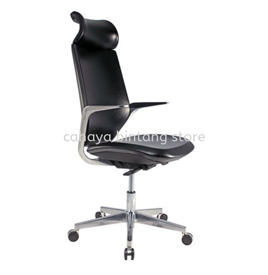 F2 HIGH BACK EXECUTIVE CHAIR | LEATHER OFFICE CHAIR SETAPAK KL MALAYSIA