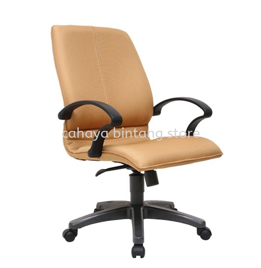 BONZER MEDIUM BACK STANDARD CHAIR | FABRIC OFFICE CHAIR BALAKONG SELANGOR MALAYSIA