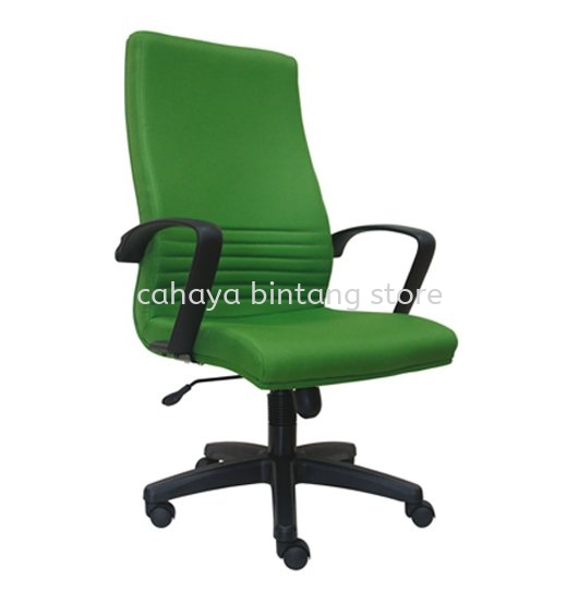 DEMO HIGH BACK STANDARD CHAIR | FABRIC OFFICE CHAIR KAJANG SELANGOR MALAYSIA