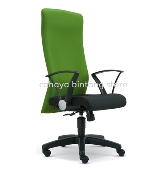 WAIN HIGH BACK STANDARD CHAIR | FABRIC OFFICE CHAIR SUNGAI BULOH SELANGOR