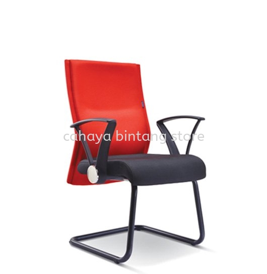 MAGINE VISITOR STANDARD CHAIR | FABRIC OFFICE CHAIR GOMBAK KL MALAYSIA