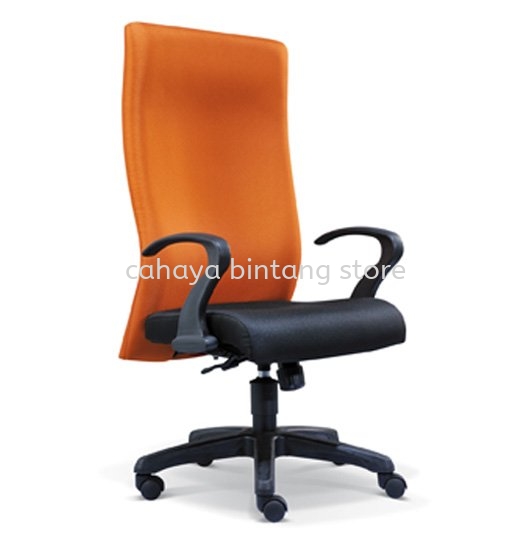 DERIT HIGH BACK STANDARD CHAIR | FABRIC OFFICE CHAIR BANTING SELANGOR MALAYSIA