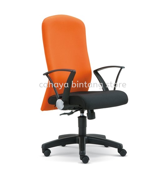 MUSS MEDIUM BACK STANDARD CHAIR | FABRIC OFFICE CHAIR SUBANG SELANGOR MALAYSIA