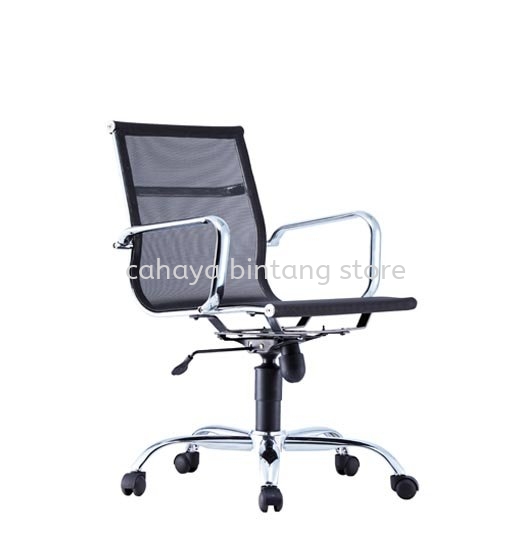 MANJAR LOW ERGONOMIC CHAIR | MESH OFFICE CHAIR MACHAP MELAKA