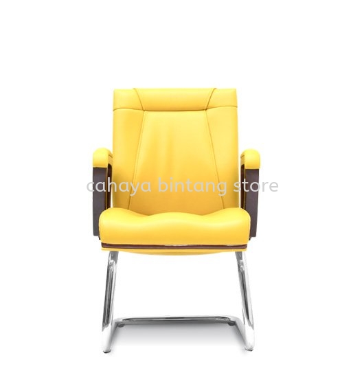 RIANA VISITOR DIRECTOR CHAIR | LEATHER OFFICE CHAIR SENTUL KL MALAYSIA