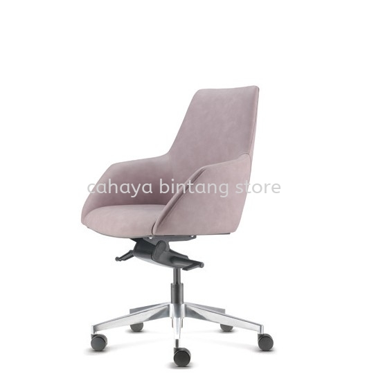 ANTHOM MEDIUM BACK EXECUTIVE CHAIR | LEATHER OFFICE CHAIR GOMBAK KL MALAYSIA