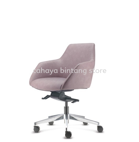 ANTHOM LOW BACK EXECUTIVE CHAIR | LEATHER OFFICE CHAIR BATU CAVES SELANGOR