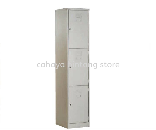 3 COMPARTMENT STEEL LOCKER - steel locker PJ Uptown | steel locker Seksyen 51 | steel locker PJ Old Town