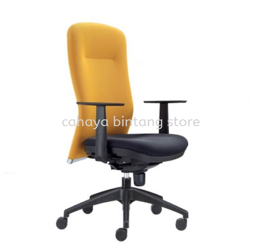 BRYON HIGH BACK EXECUTIVE CHAIR | LEATHER OFFICE CHAIR ARA DAMASARA PJ