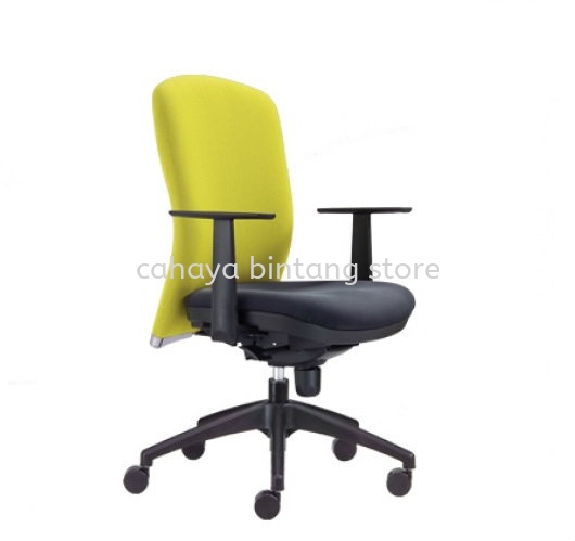 BRYON MEDIUM BACK EXECUTIVE CHAIR | LEATHER OFFICE CHAIR BANGSAR SOUTH KL