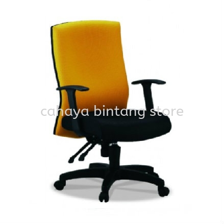 PANCO MEDIUM BACK STANDARD CHAIR | FABRIC OFFICE CHAIR KAJANG SELANGOR MALAYSIA