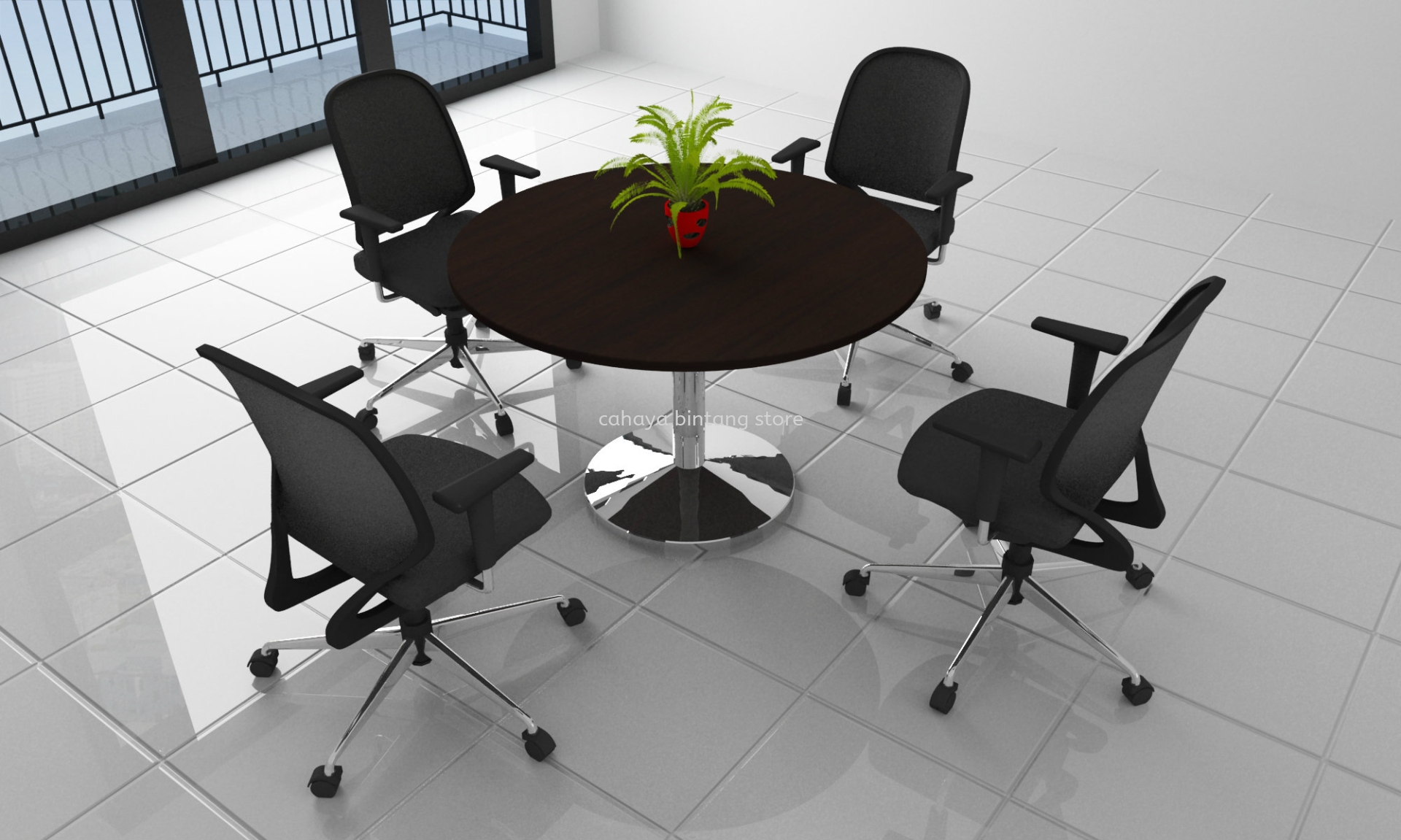 BR 90 ROUND CONFERENCE TABLE
