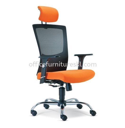 ARECA HIGH BACK ERGONOMIC CHAIR | MESH OFFICE CHAIR BALAKONG SELANGOR