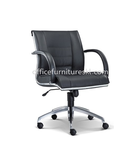 NOSSI EXECUTIVE LOW BACK LEATHER OFFICE CHAIR - office chair ready stock | executive office chair kota damansara | executive office chair kwasa damansara | executive office chair ulu kelang