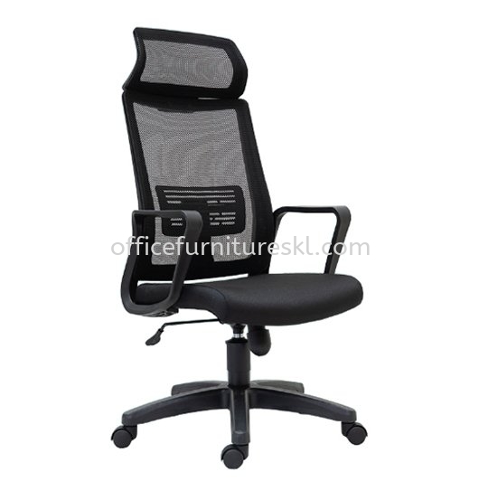 BENSON HIGH BACK ERGONOMIC CHAIR | MESH OFFICE CHAIR SUNWAY DAMANSARA PJ