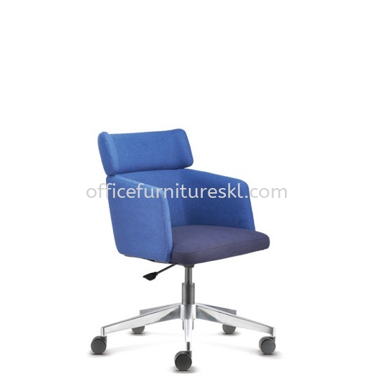 ANTHOM EXECUTIVE MEDIUM BACK FABRIC OFFICE CHAIR - office chair taman maluri | office chair glo damansara shopping mall | office chair must buy 