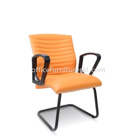 JOME VISITOR LEATHER OFFICE CHAIR - top 10 best selling office chair | executive office chair taman mayang jaya | executive office chair sungai way | executive office chair imbi plaza