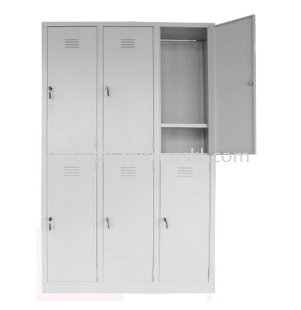 6 COMPARTMENT STEEL LOCKER A141 - malaysia | kl pj | selangor