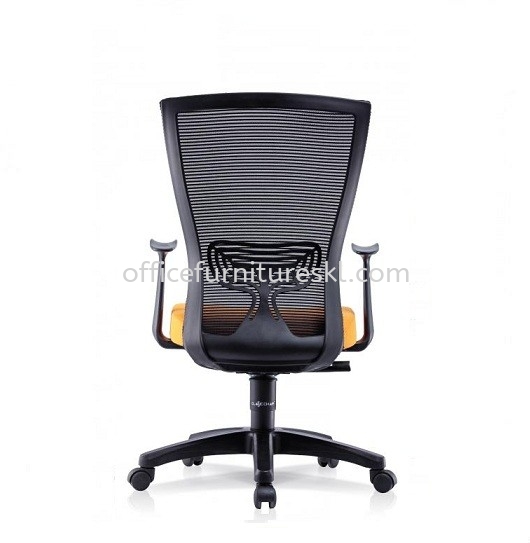 EGOMIC-1 MEDIUM BACK ERGONOMIC MESH OFFICE CHAIR WITH FIXED ARMREST-ergonomic mesh office chair taman penindustrian subang | ergonomic mesh office chair publika | ergonomic mesh office chair office furniture shop