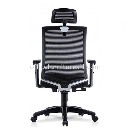 EVIN 2 HIGH BACK ERGONOMIC MESH OFFICE CHAIR WITH ADJUSTABLE ARMREST-ergonomic mesh office chair bukit jelutong | ergonomic mesh office chair au2 setiawangsa | ergonomic mesh office chair office chair 365 days warranty