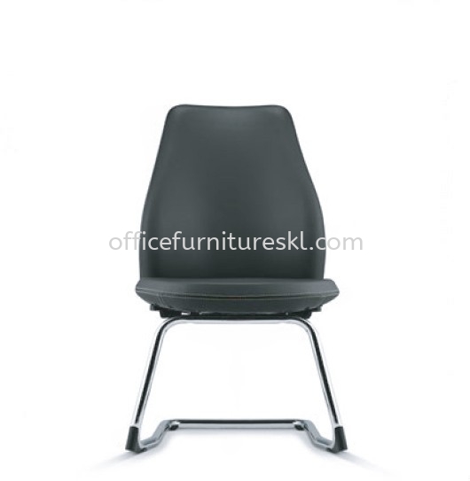 EVE DIRECTOR VISITOR LEATHER OFFICE CHAIR WITH CHROME CANTILEVER BASE-director office chair jalan sultan ismail | director office chair jalan ampang | director office chair jalan yap kwan seng