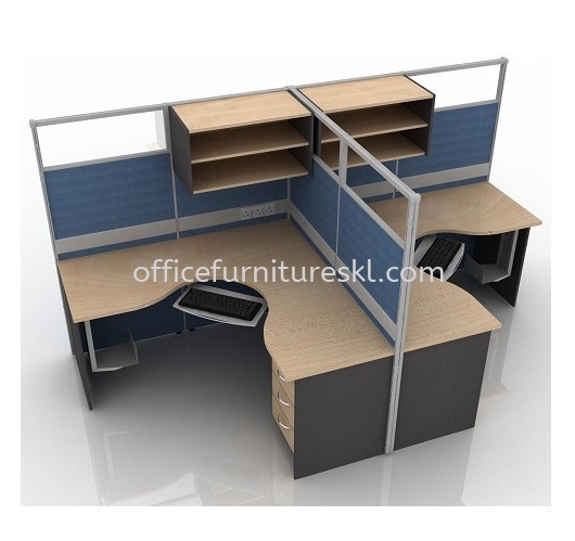 2 PARTITION PEJABAT/STESEN KERJA WORKSTATION 16 - Near Me Partition Workstation | Partition Workstation Damansara Intan | Partition Workstation PJ Seksyen 16 | Partition Workstation Wisma Central