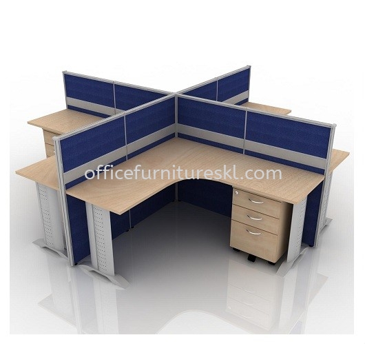 4 PARTITION PEJABAT/STESEN KERJA WORKSTATION 3 - Top 10 Must Have Partition Workstation | Partition Workstation Subang SS15 | Partition Workstation Subang SS16 | Partition Workstation Wangsa Maju