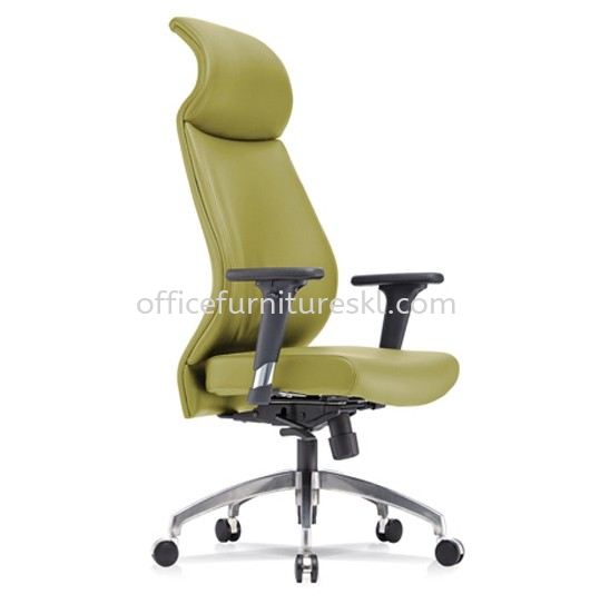 SENSE 4 EXECUTIVE CURVE HIGH BACK LEATHER OFFICE CHAIR - top 10 best comfortable office chair | executive office chair tropicana | executive office chair mutiara tropicana | executive office chair desa pandan