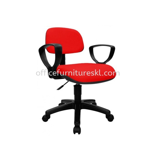 TYPIST FABRIC OFFICE CHAIR C/W ARMREST - Near Me Fabric Office Chair | Fabric Office Chair Sea Park PJ | Fabric Office Chair Taman Mayang Jaya | Fabric Office Chair Ampang Avenue