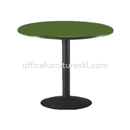 FIBREGLASS ROUND TABLE WITH DRUM BASE - canteen table set/ fibreglass table starling mall pj | canteen table taman muda | canteen table promotion