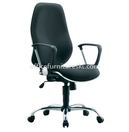 RIXIS KERUSI PEJABAT KAIN TINGGI - Year End Sale Fabric Office Chair | Fabric Office Chair Sungai Besi Furniture World | Fabric Office Chair Kawasan Industri Kota Kemuning | Fabric Office Chair Seri Kembangan