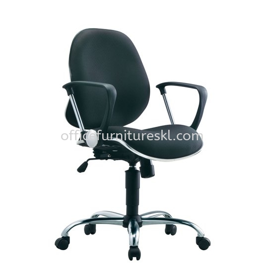 RIXIS KERUSI PEJABAT KAIN RENDAH - Mid Year Sale Fabric Office Chair | Fabric Office Chair Rawang | Fabric Office Chair Setia Walk Puchong | Fabric Office Chair Puncak Jalil