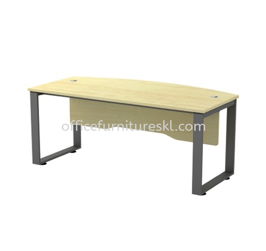 OLVA MEJA PEJABAT EKSEKUTIF BERLENGKUNG DENGAN ASQWB 180A - Must Buy Executive Office Table | Executive Office Table Bandar Bukit Raja | Executive Office Table Bandar Botanik