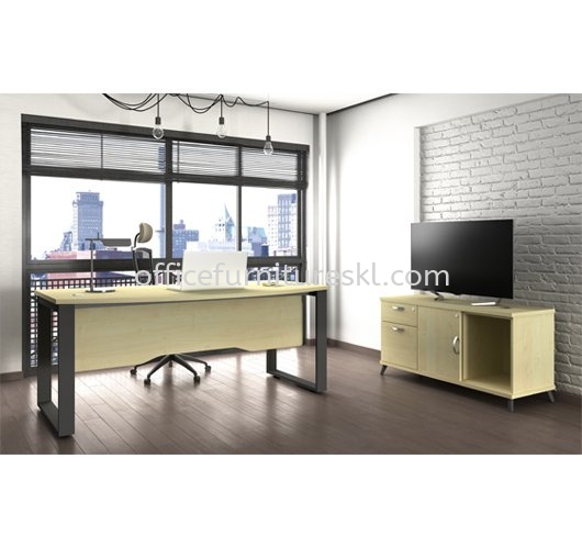 OLVA MEJA PEJABAT/TULIS EKSEKUTIF ASQWB 180A SET - Office Furniture Mall | Executive Office Table Bandar Baru Klang | Executive Office Table Bandar Bukit Tinggi | Executive Office Table Ampang Jaya