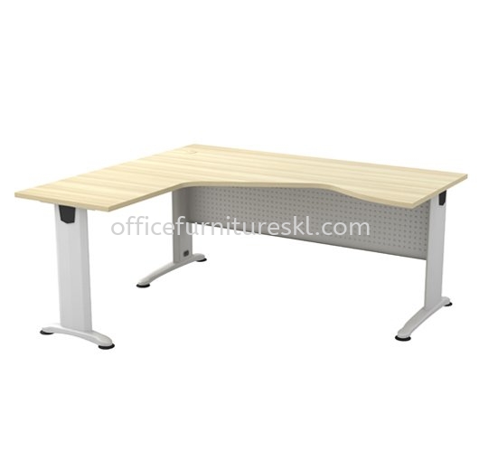 BERLIN MEJA PEJABAT/TULIS BERBENTUK L DAN PENTAGON ABL 44 - Promotion Writing Office Table | Writing Office Table Taman Perindustrian Subang | Writing Office Table Puchong | Writing Office Table Southgate Commercial Centre