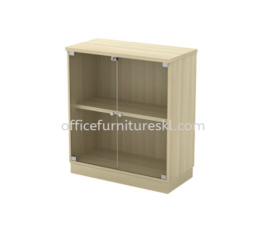 EXTON LOW OFFICE FILING CABINET C/W SWINGING GLASS DOOR - Must Buy Filing Cabinet | Filing Cabinet Segambut | Filing Cabinet Kelana Jaya | Filing Cabinet Oasis Ara Damansara