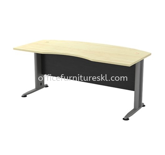 TITUS EXECUTIVE OFFICE TABLE/DESK D-SHAPE CURVE ATMB 55 - Manufacturer Office Executive Office Table | Executive Office Table Ara Damansara | Executive Office Table Oasis Ara Damansara | Executive Office Table Bandar Tun Razak