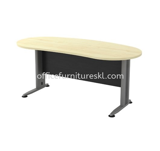 TITUS EXECUTIVE OFFICE TABLE/DESK OVAL SHAPE ATMB 33 - Best Buy Executive Office Table | Executive Office Table Taman Mayang Jaya | Executive Office Table Sungai Way | Executive Office Table Taman Muda