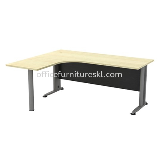 TITUS MEJA PEJABAT/TULIS EKSEKUTIF BERBETUK L TL 1515-M - 11.11 Crazy Sale Executive Office Table | Executive Office Table Bandar Rimbayu | Executive Office Table KLIA | Executive Office Table Bandar Sri Permaisuri