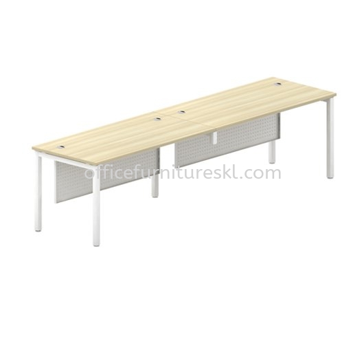 MUPHI MEJA PEJABAT/TULIS DENGAN LUBANG KABEL UNTUK 2 ORANG SMT 127-2 - Top 10 New Design Writing Office Table | Writing Office Table The Mines | Writing Office Table Bukit Jelutong | Writing Office Table Ampang 