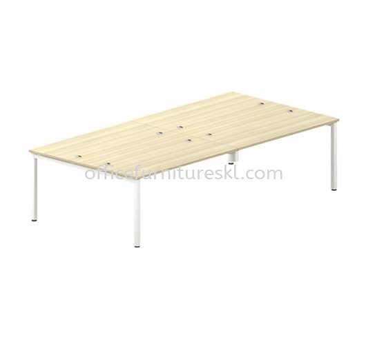 MUPHI WRITING OFFICE TABLE C/W TEL CAP FOR 4 PERSON ST 127-4 - Top 10 Best Office Furniture Product Writing Office Table | Writing Office Table Shah Alam | Writing Office Table Hicom Glenmarie Shah Alam | Writing Office Table Ampang Point