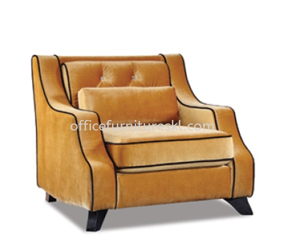 KINROS SINGLE SETTEE OFFICE SOFA - Top 10 Most Popular Office Sofa | office sofa Damansara Utama | office sofa Glo Damansara | office sofa Taman Sri Rampai