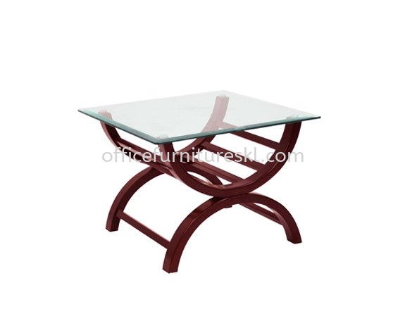 LEXIS SQUARE COFFEE TABLE C/W TEMPERED GLASS TABLE TOP - Top 10 Most Popular Coffee Table | office sofa Kelana Square | office sofa Kelana Centre | office sofa Serdang  