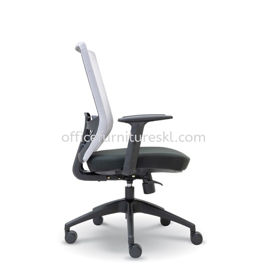 HOUSTON 2 MEDIUM BACK ERGONOMIC MESH OFFICE CHAIR-ergonomic mesh office chair bangsar shopping mall | ergonomic mesh office chair | ergonomic mesh office chair near me