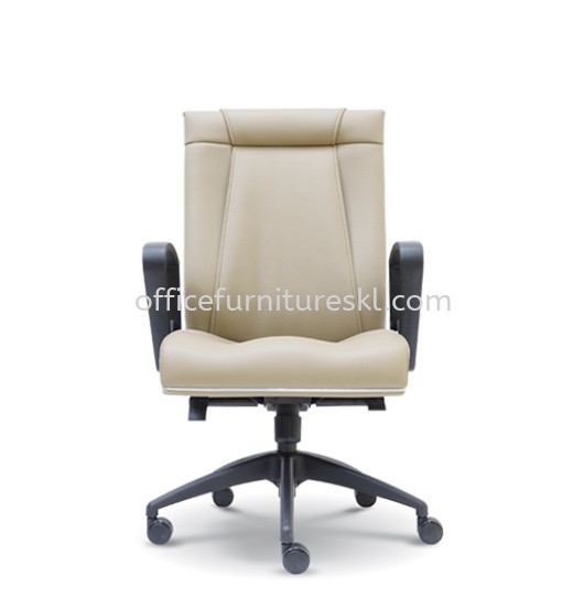 HARPERS EXECUTIVE MEDIUM BACK LEATHER OFFICE CHAIR - mid year sale | executive office chair glo damansara shopping mall | executive office chair 3 damansara  shopping mall | executive office chair cheras sentral mall