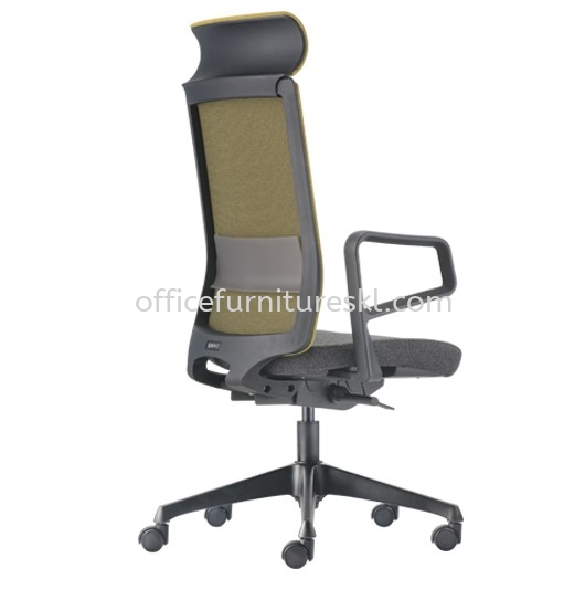 SURFACE KERUSI PEJABAT KAIN (SOFTEC) TINGGI DENGAN KAKI PLASTIK (NYLON)-kerusi pejabat jaring eksekusif bandar bukit raja | kerusi pejabat jaring eksekusif cheras sentral mall | kerusi pejabat jaring eksekusif top 10 best design office chair