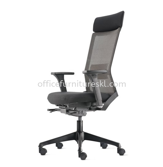 ROYSES HIGH BACK ERGONOMIC MESH OFFICE CHAIR WITH ROCKET NYLON BASE AND NYLON ADJUSTABLE ARMREST-ergonomic mesh office chair pusat dagangan nzx | ergonomic mesh office chair kl trilion | ergonomic mesh office chair anniversary sale